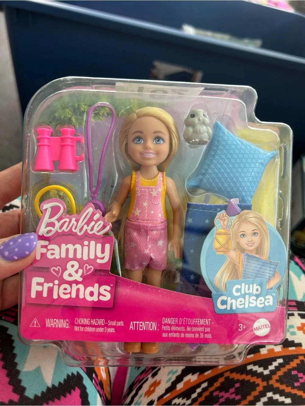Barbie Family & Friends Chelsea Doll - Pink Outfit